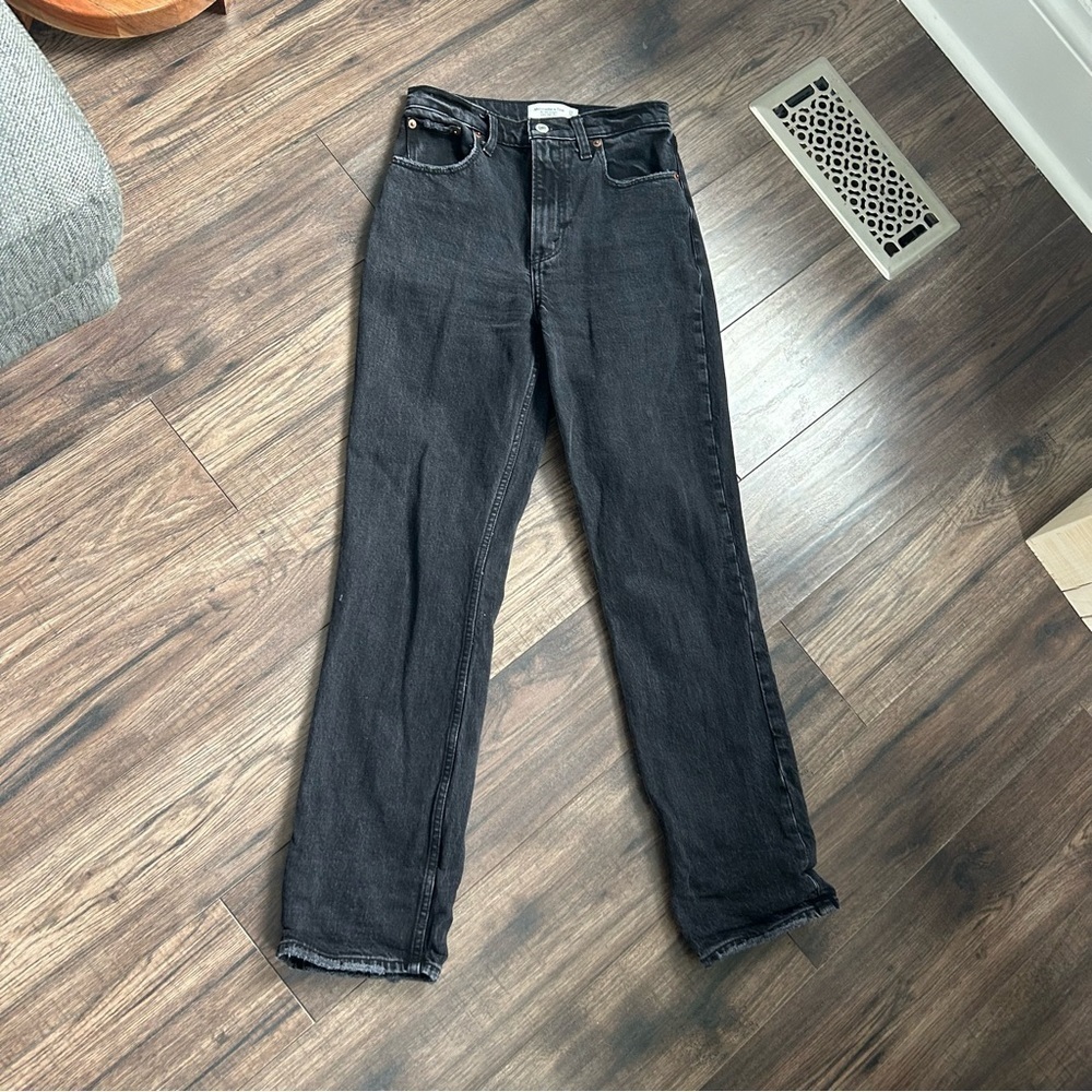 Abercrombie & Fitch | 24/00 | 90s straight ultra high rise jeans